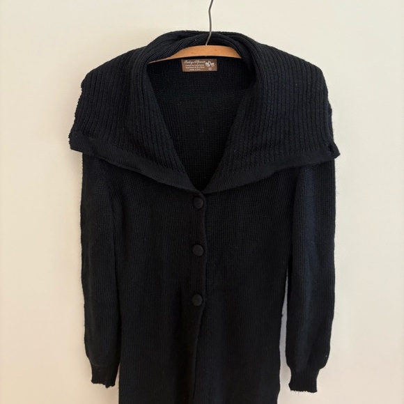 Vintage Knit Baby Alpaca Long Cardigan - Picture 1 of 12